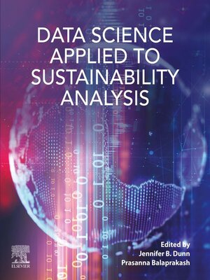 cover image of Data Science Applied to Sustainability Analysis